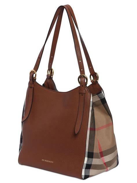 burberry canterbury tote leather|canterbury Burberry bag.